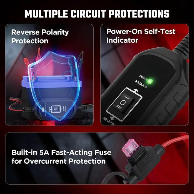 Alt view image 4 of 7 - BT10 EPB Release Tool, Emergency Electronic Parking Brake Tool Smart EPB Service Tool Dual-Channel Control EPB Reset Tool