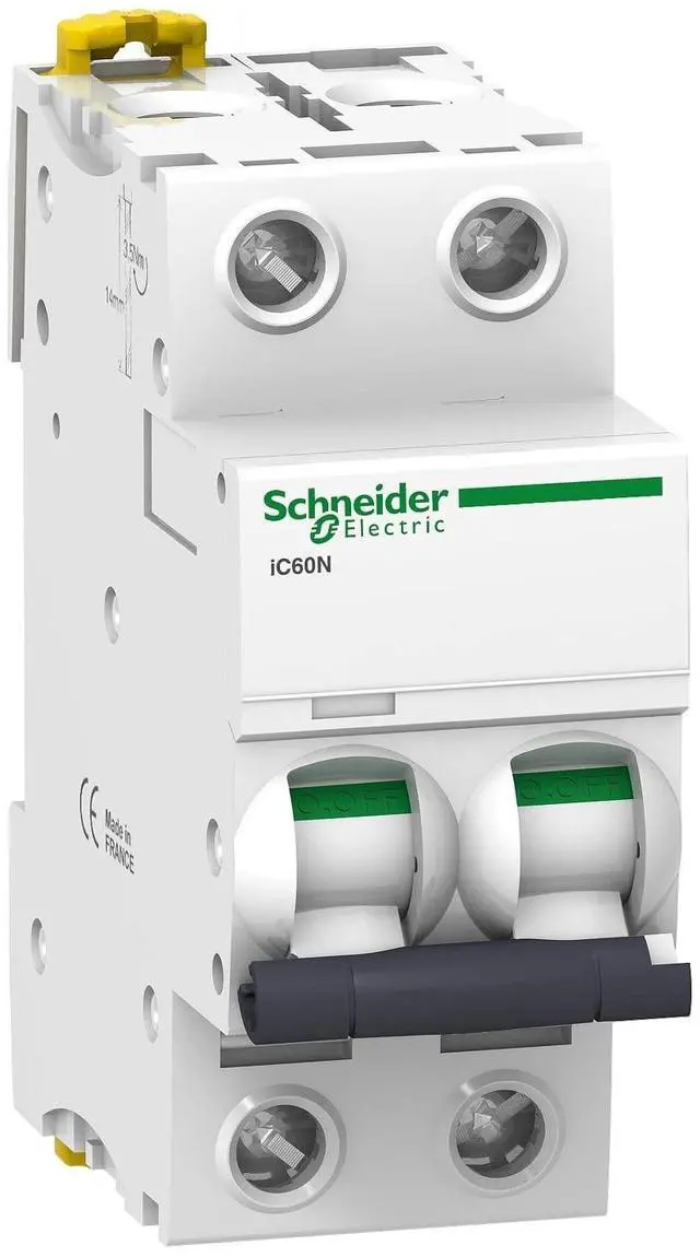 Main image of A9F74232 IC60N Circuit Breaker, Acti9, 2P, 32A, Curvature C, 50/60 Hz, White