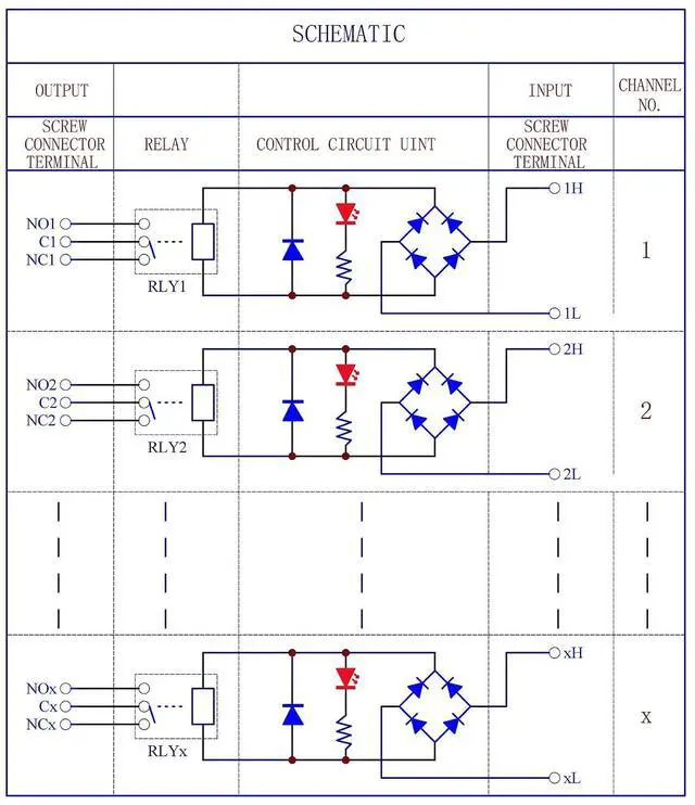 Alt view image 5 of 6 - DIN Rail Mount AC/DC 12V Control 4 SPDT 16Amp Pluggable Power Relay Module, G2R-1-E