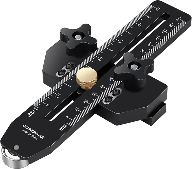 Main image of Thin Rip Jig for Table Saw, Guide for Repetitive Narrow Strip Cuts, Fast Thin Ripping for Band Saw & Router Table, Fits 3/8" x 3/4" T-Slot