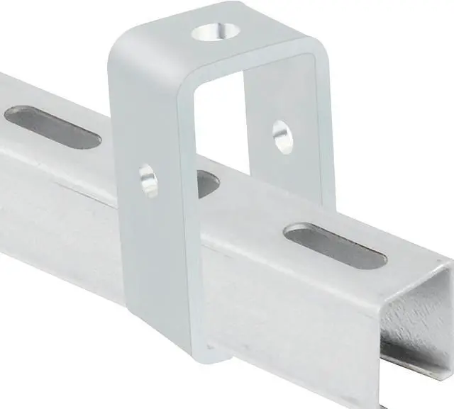 Alt view image 3 of 7 - Channel Trolley Track Hanger Bracket for UNISTRUT Strut Channel, 1-5/8 Intermediate Support Hange Bracket for All 1-5/8" Channel Trolley Track (10 Pack)