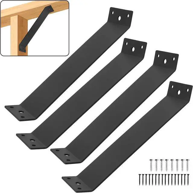 Main image of 45-Degree Angle Bracket,4pcs 11"x3" Corner Brace Support