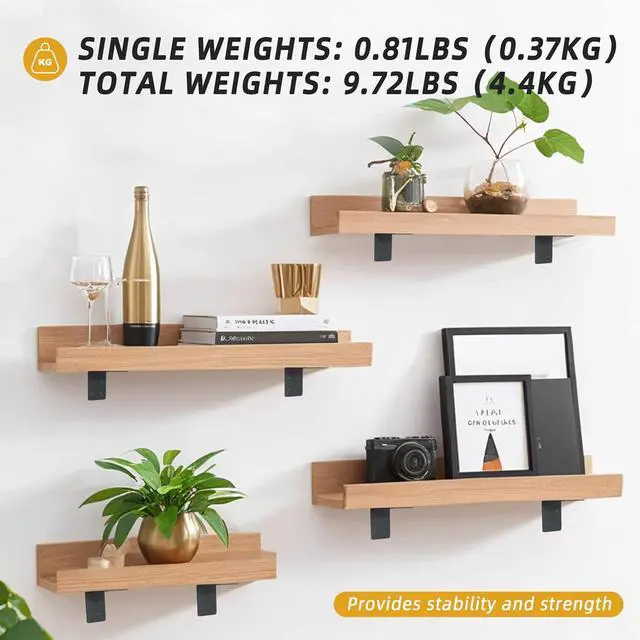 Alt view image 6 of 7 - 12-Pack 4"x4"x3-1/8 Heavy Duty Steel Corner Bracket, L Right Angle Bracket, Thickness 0.11"(3mm), Metal Corner Brace for Metal Joint Timber Connector Shelves Wood Furniture Support, with 96 Screws