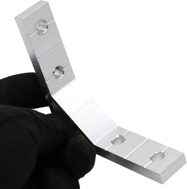 Alt view image 5 of 6 - 20 Set 78x78mm 2020 Aluminum Extrusion T Slot Corner Bracket 20 Series Extruded Hardware 90 Degree Right Angle Connector with M5 Bolts Nuts for 20/20 80 20 2040 T V Slot Aluminum Profile