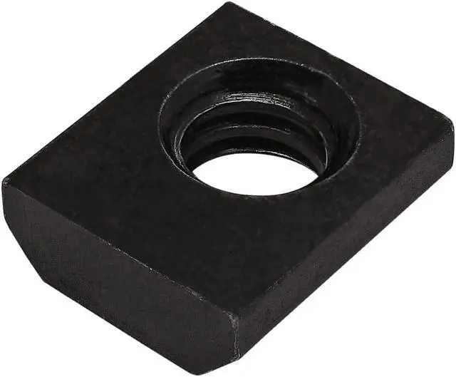 Alt view image 2 of 7 - 8020, 3204, 10 Series 1/4-20 Steel Standard Slide in T-Nut Nut (25 Pack) Hardware for 1 Inch Based Extruded Aluminum T Slot Extrusions