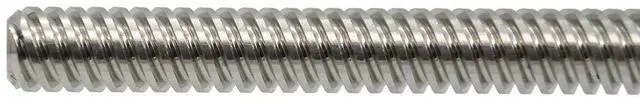 Alt view image 2 of 6 - 1000mm T8 Tr8x8 Lead Screw and Brass Nut (Acme Thread, 2mm Pitch, 4 Starts, 8mm Lead) for 3D Printer Z Axis