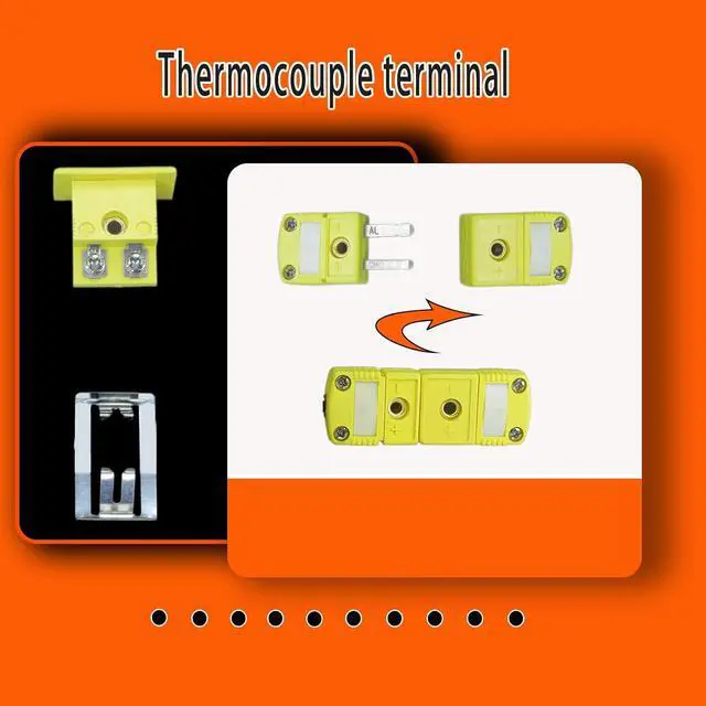 Alt view image 3 of 5 - 9 Packs of Type K thermocouple connectors