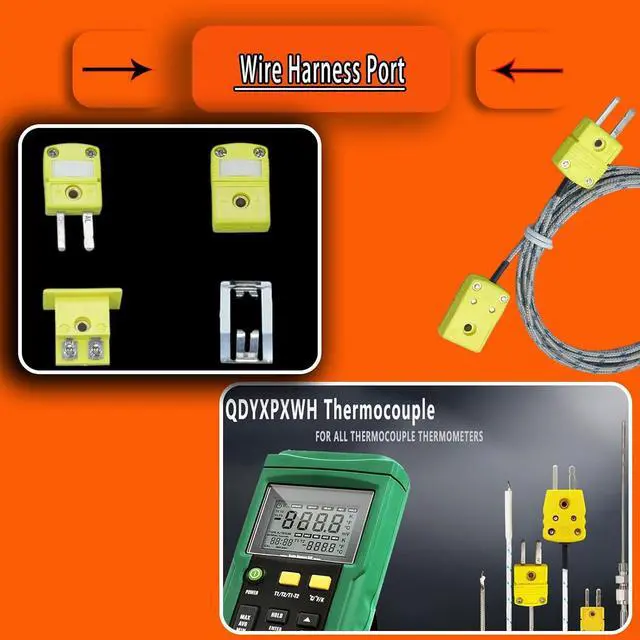 Alt view image 5 of 5 - 9 Packs of Type K thermocouple connectors
