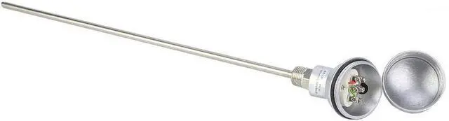 Alt view image 5 of 7 - 1/2" NPT Thread Thermocouple Terminal Head PT100 Temperature Sensor Probe