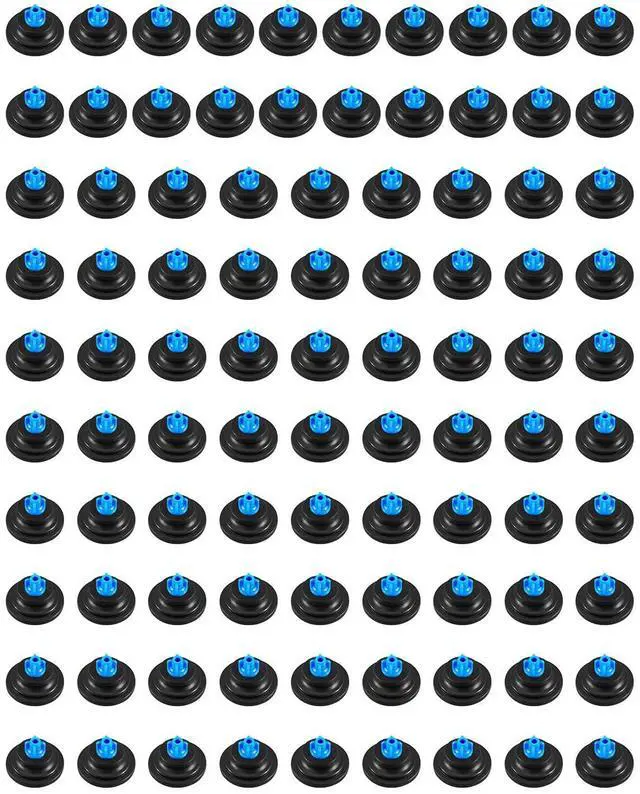 Main image of 100Pcs 823492 Blue Tip Diaphragm Fit for Wascomat Huebsch Speed Queen Unimac Washer, Washer Diaphragm Assembly Replace 300202 823493 823499