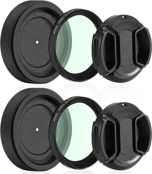 Main image of Adjustable Iris Aperture Diaphragm Filter Pack M30 to M37 Iris Aperture Diaphragm Adapter Optical Diaphragm 1.5-26mm Lens Module Adapter Ring PVS-14 PVS 14 (Adjustable Iris Filter Cover Set*2)