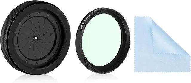 Main image of Adjustable Iris Aperture Diaphragm M30 to M37 Iris Aperture Diaphragm Adapter Optical Diaphragm 1.5-26mm Lens Module Adapter Ring PVS-14 PSV14 Optics (Adjustable iris Filter)
