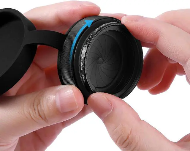 Alt view image 6 of 6 - PVS 14 Adjustable Iris Aperture Diaphragm Filter Pack M30 to M37 Iris Aperture Diaphragm Adapter Optical Diaphragm 1.5-26mm Lens Module Adapter Ring PVS-14pvs14 Iris Adjustable iris Cap Filter Set
