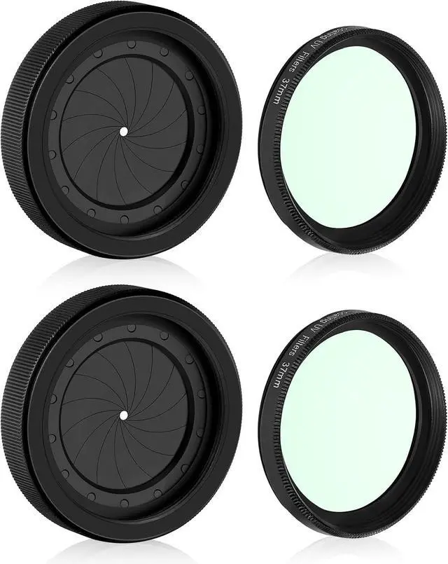 Main image of Adjustable Iris Aperture Diaphragm Filter Pack M30 to M37 Iris Aperture Diaphragm Adapter Optical Diaphragm 1.5-26mm Lens Module Adapter Ring PVS-14 PVS 14 (Adjustable Iris Filter Kit*2)