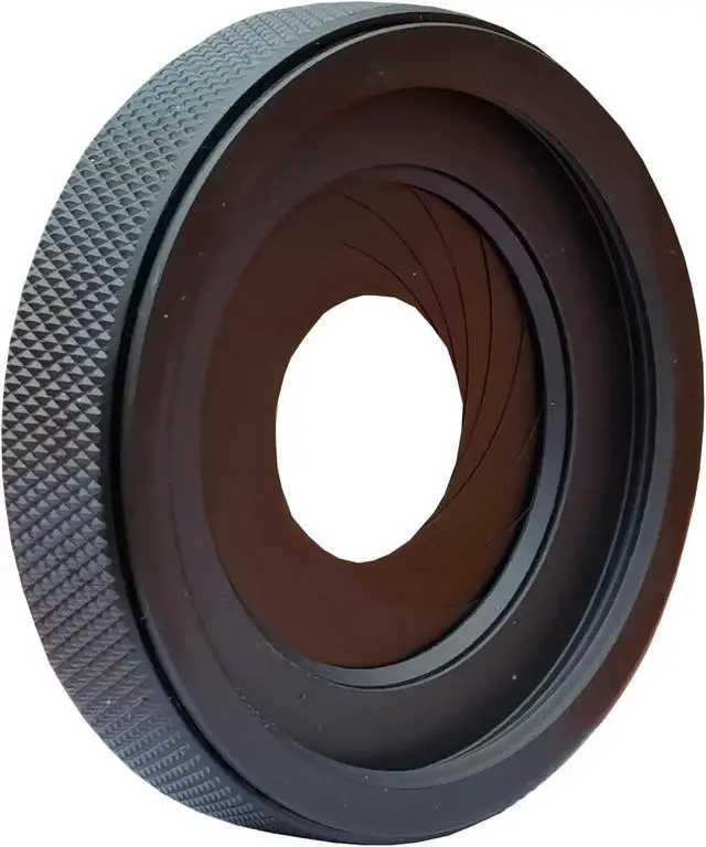 Alt view image 7 of 7 - Adjustable Iris Aperture Diaphragm M30 to M37 Iris Aperture Diaphragm Adapter Optical Diaphragm 1.5-26mm Lens Module Adapter Ring PVS-14 PSV14 Optics