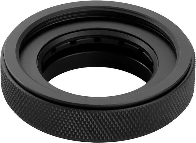 Alt view image 3 of 7 - 2Pack Adjustable Iris Aperture Diaphragm 1.5-26mm Iris Aperture Diaphragm Adapter M30 to M37 Diaphragm Lens Module Adapter Ring PVS-14 PSV14 (Filter Protector Cover Set)