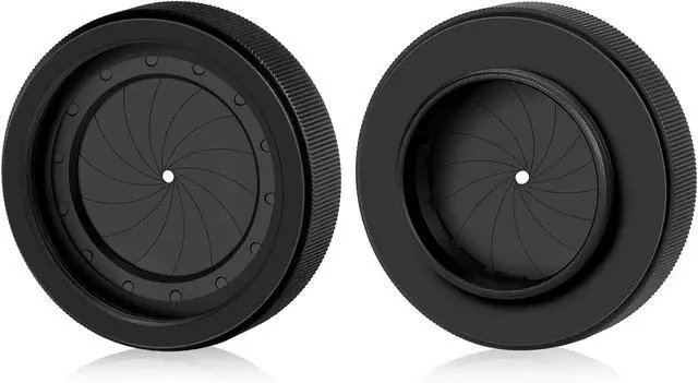 Alt view image 2 of 6 - Adjustable Iris Aperture Diaphragm M30 to M37 Iris Aperture Diaphragm Adapter Optical Diaphragm 1.5-26mm Lens Module Adapter Ring Optics PVS-14 PVS 14 Optics (M30/M37*2)