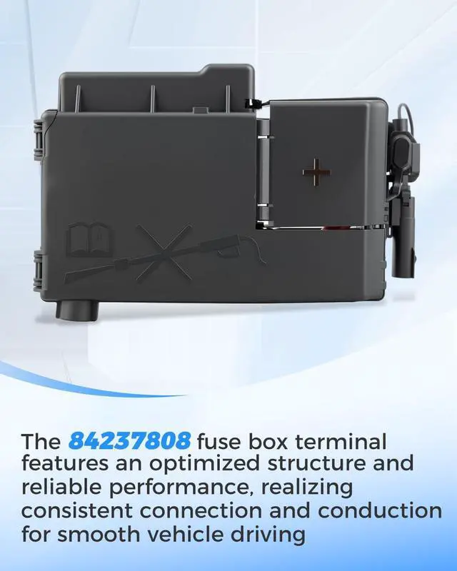 Alt view image 6 of 6 - 84237808 Fuse Box Battery Terminal with Cover Fits for GMC Terrain Chevrolet Equinox 2018 2019 2020 L4 Engine, Replacement 84509531