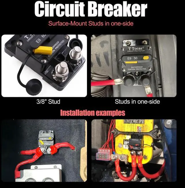 Alt view image 2 of 7 - Hi-Amp 250A Amp Circuit Breaker