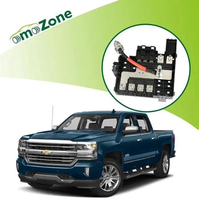 Alt view image 2 of 6 - Battery Distribution Fuse Block Compatible with 2017-2019 Chevrolet Chevy Silverado GMC Sierra Replaces 84354721 84043745 84095551 84460795