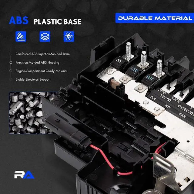 Alt view image 3 of 7 - Battery Distribution Engine Compartment Fuse Block - Fit for Chevy Silverado 1500 2500 HD 3500 HD, for GMC Sierra 1500 2500 HD 3500 HD 2019-2025 - Replaces# 85015808, 84646134, 84493556