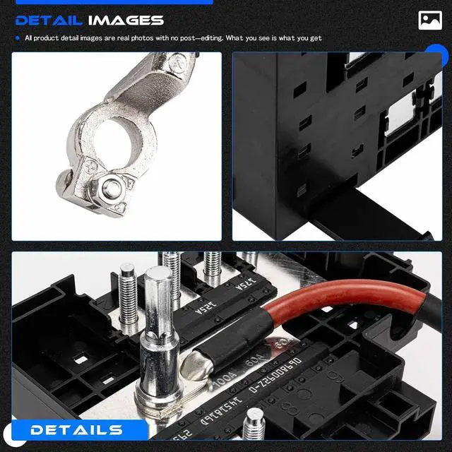 Alt view image 7 of 7 - Battery Distribution Fuse Block Fit for Silverado Sierra 2017-19, 84354721