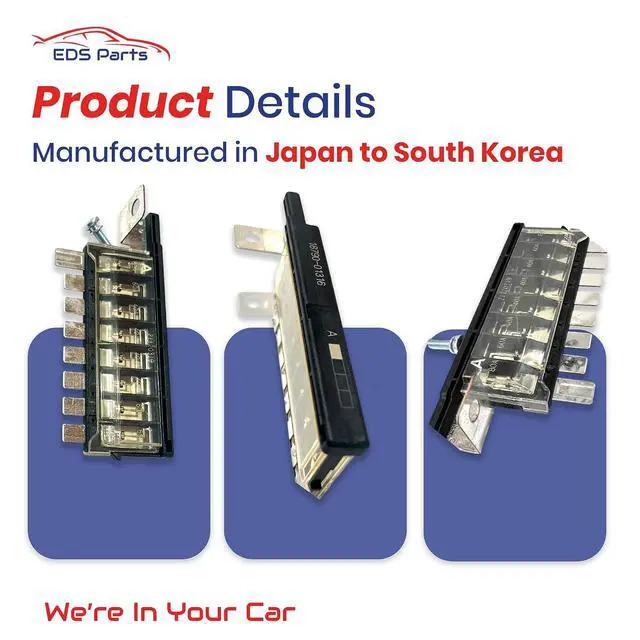 Alt view image 6 of 7 - 18790-01316 1879001316 Multi-Link Fuse Compatible Replacement for Hyundai/Kia Including Azera, Elantra, Nexo, Santa Fe, Sonata, Tucson, Cadenza, Forte, Optima, Sorento, etc.