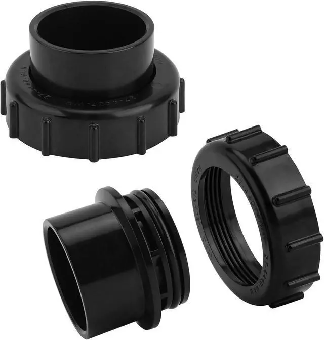 Main image of 270100 Pool Filter Valve Adaptor kit Replacement for Pentair Quad D.E. Filter and FNS Plus Filter,Union Nuts fit for Pentair (CCP 240/520/420/320) Clean & Clear Plus Pool and Spa Pump Cartridge Filter