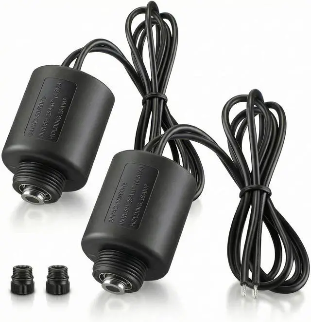 Main image of 2 Pack 24VAC Irrigation Valve Solenoid Replacement, 2-Way Solenoid with Plunger Seat, 3/4" MPT, Compatible with Irritrol 2400/2500/2600/700 Sprinkler Valves R811-24VACG
