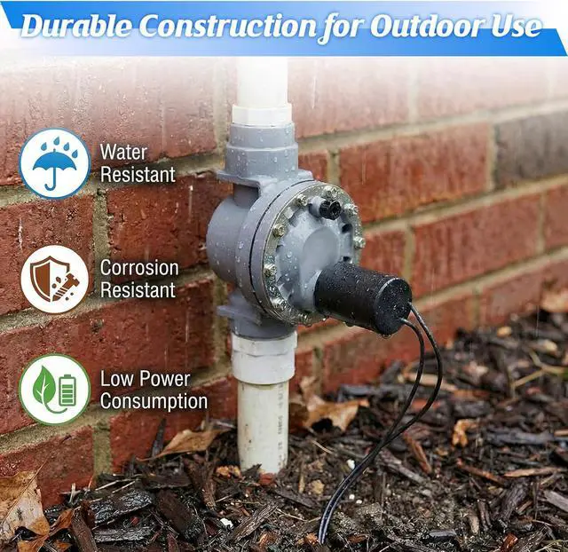 Alt view image 5 of 7 - 2 Pack 24VAC Irrigation Valve Solenoid Replacement, 2-Way Solenoid with Plunger Seat, 3/4" MPT, Compatible with Irritrol 2400/2500/2600/700 Sprinkler Valves R811-24VACG