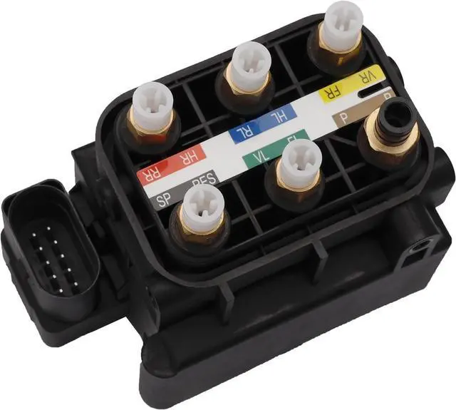 Main image of Air Suspension Solenoid Valve Block Compatible with Mercedes-Benz CL550 GL320 GL350 GL450 GL550 GLE400 GLE500 ML250 ML320 ML350 S350 S400 S550 S600 S63 S65 AMG Replace# 2123200358