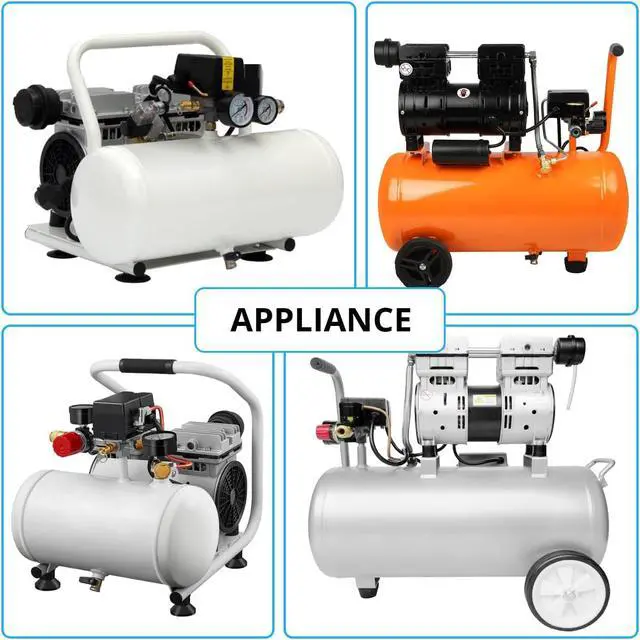 Alt view image 7 of 7 - Universal Air Compressor Pressure Switch Control Valve (90-120 PSI, 110V-240V) with 0-180 PSI Regulator and Safety Pressure Relief Valve - 4 Way Replacement Part (110V-240V-B7)