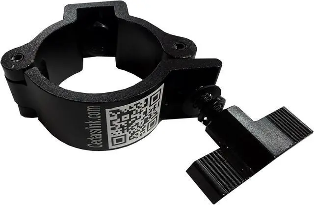 Alt view image 2 of 4 - 20 Pack Black DJ Light Clamps Fits O.D. 2" Truss, Aluminum O-Clamp for Stage Fits 48-52mm OD Tube/Pipe, for Truss, Moving Head Light
