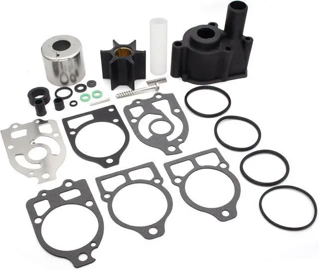 Main image of QuickMarine 96148A8 Water Pump Impeller Repair Kit for Mercury Marine 75-200 HP Outboard Motors and MerCruiser Drives Replacement 46-96148A8 46-96148Q8 Sierra 18-3517 Boat Engine