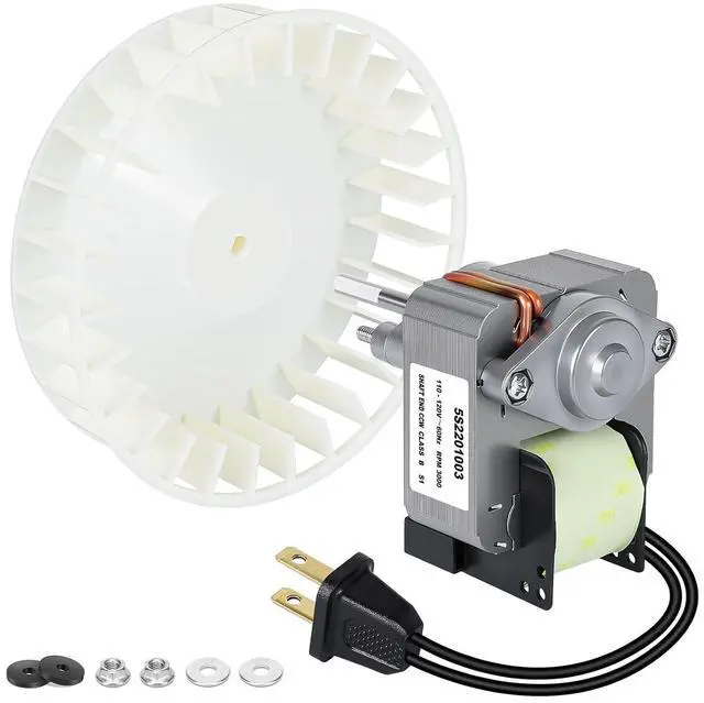 Main image of Upgraded 5S2201003 Bathroom Exhaust Fan Motor and Blade Kit, 80 CFM High Airflow, 3.0 Sones Quiet Replacement Compatible with DRLC701 DRLC702 DRLC703 DRLC709