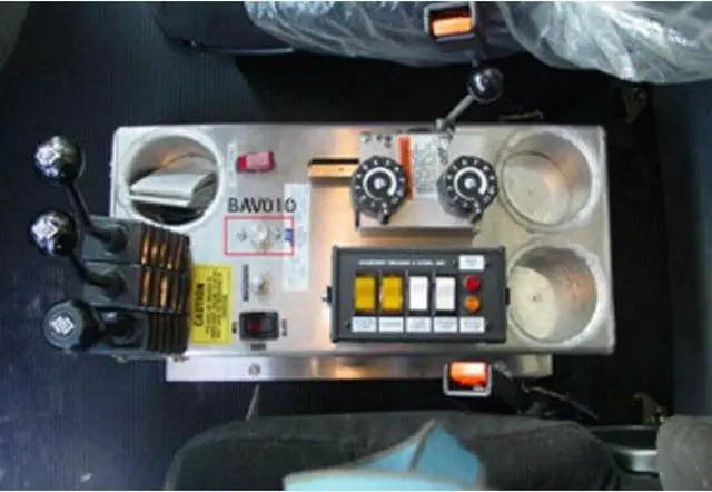 Alt view image 2 of 3 - Buyers Products BAV010 4-Way 2-Position Manual Air Valve With Five 1/8 Inch NPT Ports, For Use With Tailgate Applications, Air Compression, Pneumatics, Dump Body Hardware & Accessories