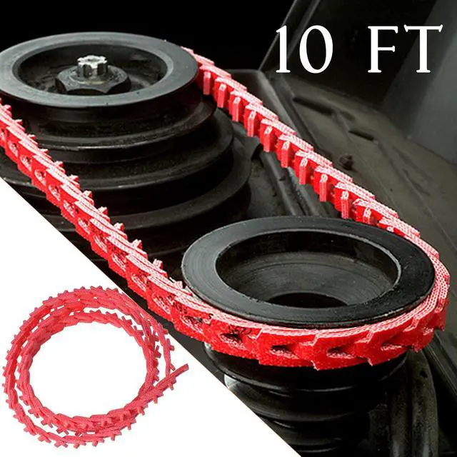Alt view image 7 of 7 - 10FT Power Twist V Belt,1/2-Inch x 10 Feet A Type, Adjustable Link V Belt Drive Belt for Table Saw/Wood Lathe/Drill Presses