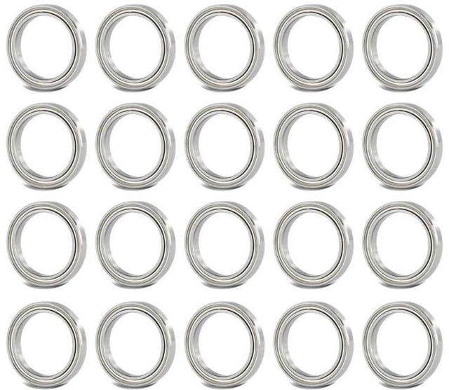 Main image of 20Pcs 6706-ZZ Deep Groove Ball Bearing 30x37x4mm High-Speed Double Shielded Chrome Steel Thin Ball Bearing