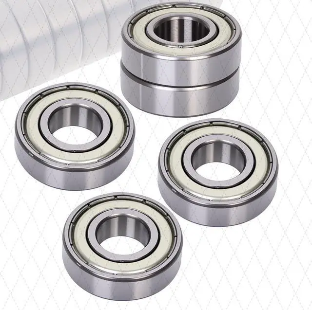 Main image of 5Pcs 6211-ZZ Deep Groove Ball Bearings - 55x100x21mm, Double Shielded Sealed Roller Bearings for Machine Tools,Wheels,ousehold Appliances,Agricultural Equipment