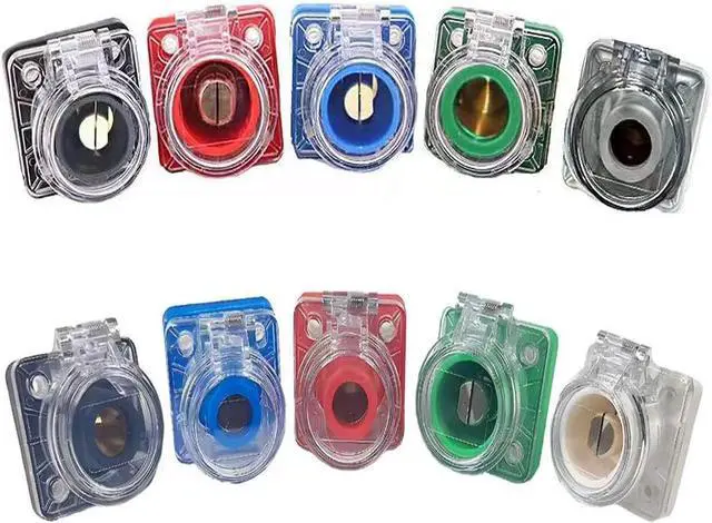 Main image of 400A Camlock Power Sockets 5 Color 5 Male 5 Female for Power Distro