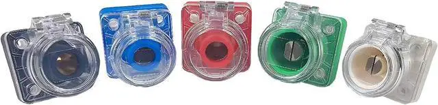 Alt view image 3 of 6 - 400A Camlock Power Sockets 5 Color 5 Male 5 Female for Power Distro