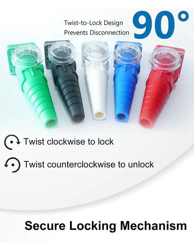 Alt view image 4 of 7 - 400A Camlock Power Socket 5 Colors 5 Male - for Power Distribution, high-Performance Power Solutions to Meet Various Needs
