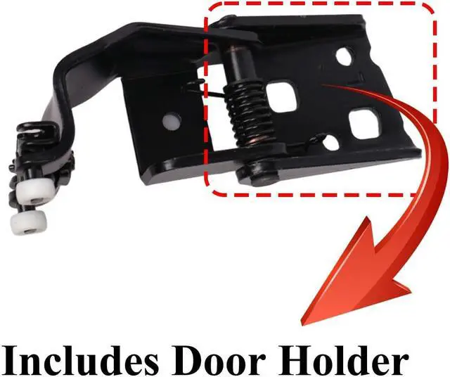 Alt view image 6 of 7 - Power Sliding Door Rollers Assembly Compatible with 2005-2010 Honda Odyssey EX EX-L Touring, W/ Door Holders, Replace # 72561-SHJ-A21, 924-128, 72521-SHJ-A21, 924-129, 2PCS, Driver and Passenger Side