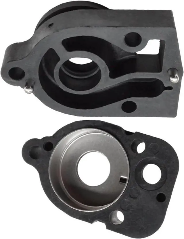 Alt view image 6 of 7 - 77177A3 Water Pump Impeller Kit with Housing for Mercury Marine 30 JET 35 40 45 50 60 65 70 HP 2 Stroke Outboards 46-77177A3 Sierra 18-3324