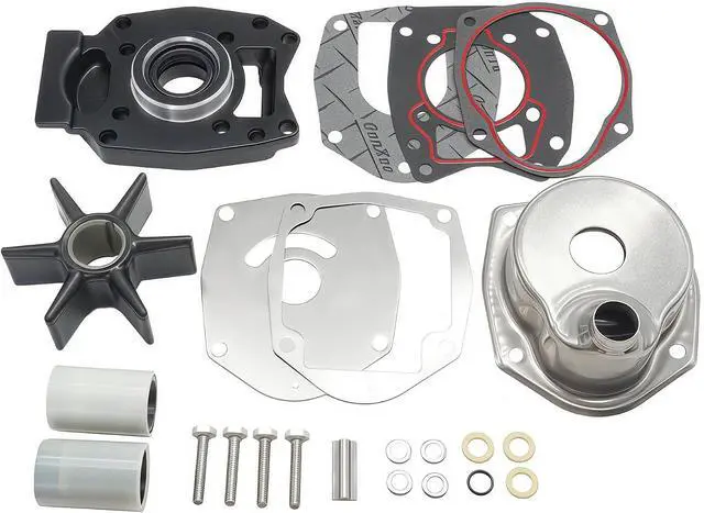 Alt view image 2 of 7 - 8M0113799 Water Pump Impeller Repair Kit for Mercury Marine 75-115 HP Outboard 46-8M0113799 43024A7 Sierra 18-3688