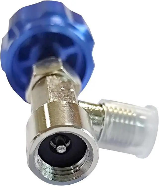 Alt view image 6 of 7 - R1234yf Quick Couplers Connectors Kit, High & Low Couplers Set with Valve Core Remover for 1/4" & 1/2" HVAC Charging Hoses and R1234yf Adapter Tool Kit with Self-Sealing & Puncture Can Tap