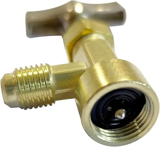 Alt view image 7 of 7 - R1234yf Quick Couplers Connectors Kit, High & Low Couplers Set with Valve Core Remover for 1/4" & 1/2" HVAC Charging Hoses and R1234yf Adapter Tool Kit with Self-Sealing & Puncture Can Tap