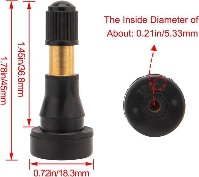 Alt view image 3 of 7 - TR600HP High Pressure Valve Stems, Heavy Duty Valve Stems