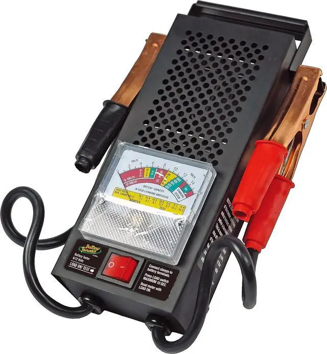 Main image of Battery Load Tester 12 Volt at 100 Amps / 6 Volt at 50 Amps Battery Tester - Test Battery Load for 12V or 6V Batteries - Battery Health Checker, Check Starter Motor Draw - 026-0020