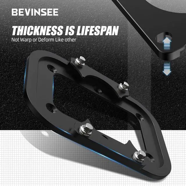 Alt view image 7 of 7 - Battery Tray Hold Down Mount Aluminum Compatible with Optima Red Yellow Blue Top 34 34/78 D34 D34/78 34M D34M Trunk Battery Hold Down Bracket, Not Compatible with 34R, D75